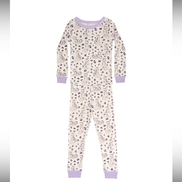 Girls Member’s Mark 4 Piece Cotton Snug Fit Pajamas Size 8 NWT - Picture 3 of 3